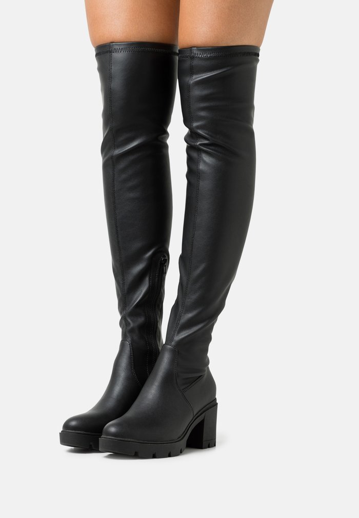 Bottes Anna Field Over the knee Noir Femme | TDL-8578526